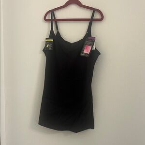 Maidenform Black Shaping Camisole XXL